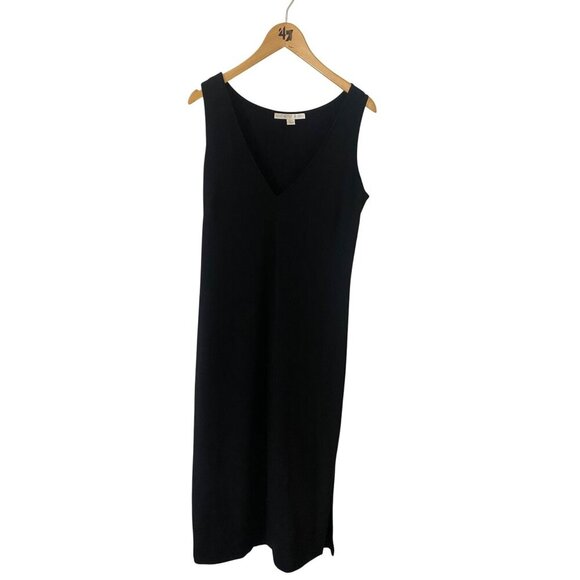 Boston Proper Women's Black Classic Sleeveless Maxi Dress - Large - Picture 1 of 12